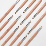 Profesionalus teptukas 2/1 modeliavimui ir plonas teptukas ( extra plonas teptukas linijoms)